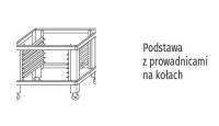  P120E "A" podstawa z prowadnicami na kołach – wys. 600 mm