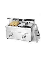 Frytownica indukcyjna Kitchen Line 2x8L